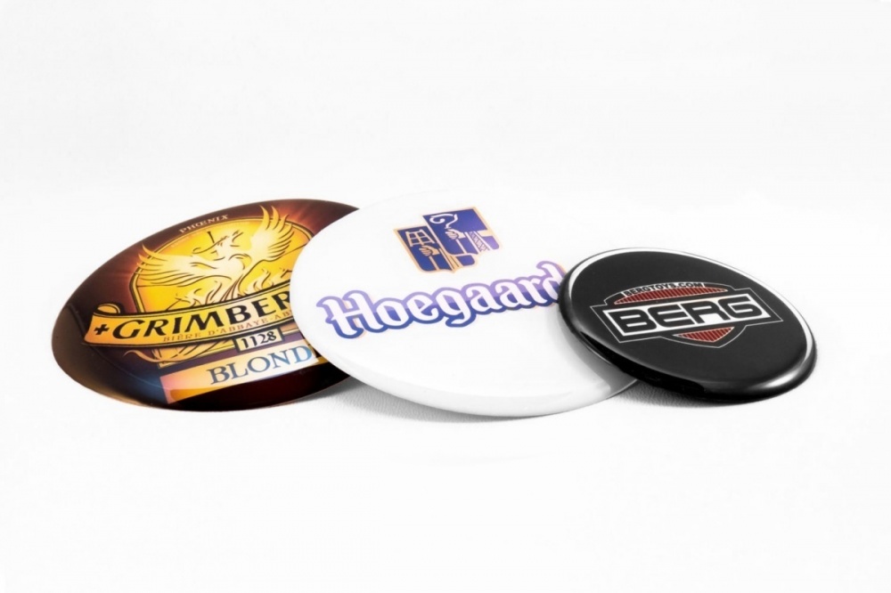 Domingsticker 3D logo stickers