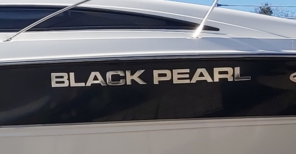 Black pearl bootstickers