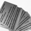 Aluminium sticker