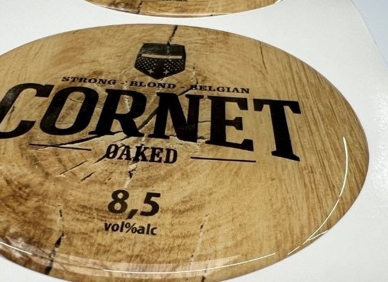 Doming stickers in houtlook