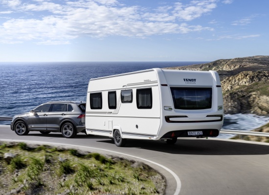 De perfecte outdoor doming stickers voor Fendt caravanleveranciers 